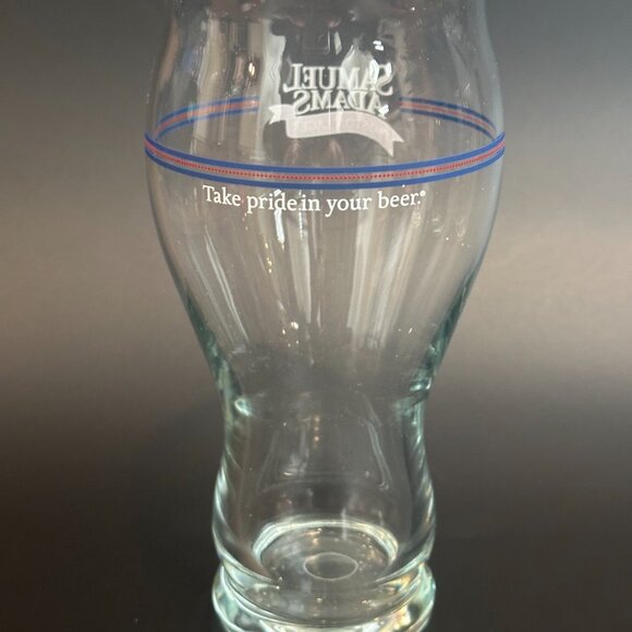 4 New! Samuel Adams Boston Lager Glass 16 Oz -Take Pride In Your Beer- Slovenia - Picture 6 of 8